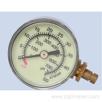 hot sale filled pressure gauge